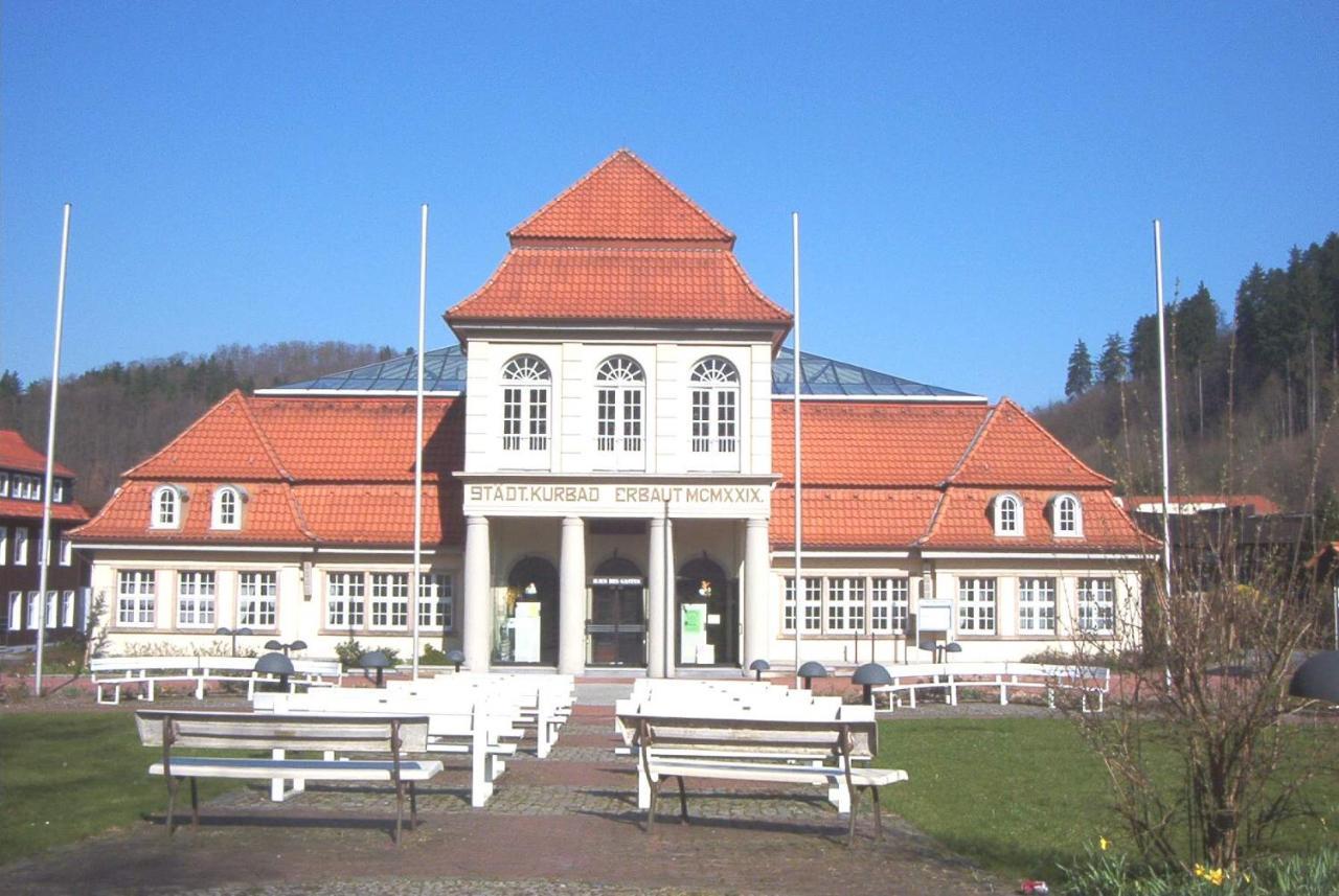 Hotel Pension Am Kurmittelhaus Bad Grund Kültér fotó